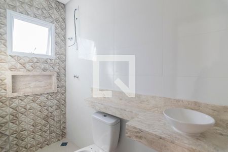 Banheiro de casa à venda com 3 quartos, 75m² em Vila Lucinda, Santo André