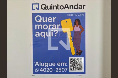 Placa de apartamento para alugar com 1 quarto, 51m² em Centro, Rio de Janeiro