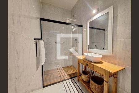 Banheiro da suíte de apartamento para alugar com 1 quarto, 51m² em Centro, Rio de Janeiro