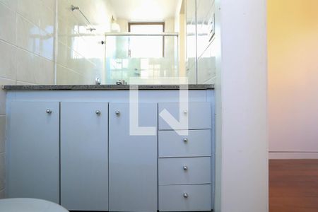 Banheiro da Suíte de apartamento para alugar com 3 quartos, 110m² em Santo Antônio, Belo Horizonte
