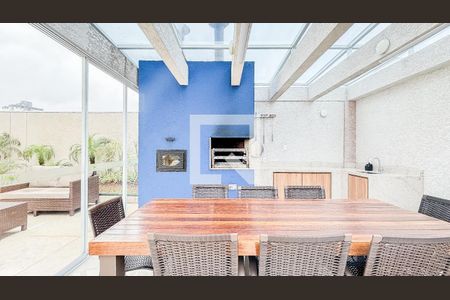 Apartamento à venda com 55m², 2 quartos e 1 vagaChurrasqueira