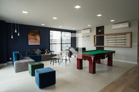 Apartamento à venda com 44m², 1 quarto e sem vagaSalão de jogos