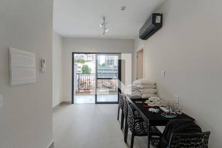 Sala/Cozinha de apartamento à venda com 1 quarto, 44m² em Bela Vista, São Paulo