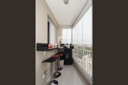 Varanda da Sala de apartamento para alugar com 2 quartos, 51m² em Jardim Monte Alegre, Taboão da Serra