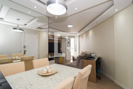 Sala de apartamento para alugar com 2 quartos, 51m² em Jardim Monte Alegre, Taboão da Serra