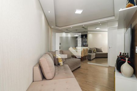 Sala de apartamento para alugar com 2 quartos, 51m² em Jardim Monte Alegre, Taboão da Serra