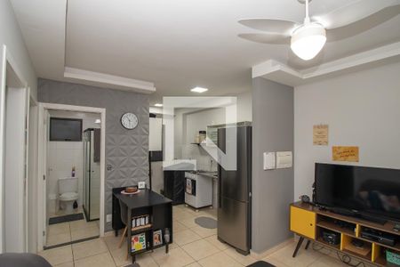 Sala de apartamento para alugar com 2 quartos, 53m² em Subsetor Leste - 8 (l-8), Ribeirão Preto