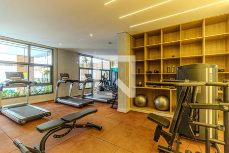 Studio à venda com 28m², 1 quarto e sem vagaAcademia