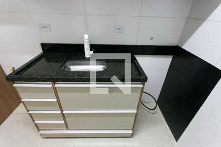 Cozinha de apartamento para alugar com 2 quartos, 35m² em Vila Matilde, São Paulo