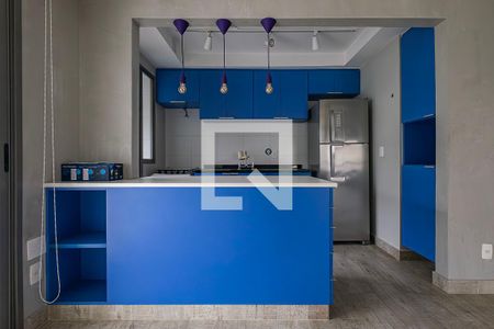 Apartamento para alugar com 56m², 1 quarto e 1 vaga Apartamento para alugar com 56m², 1 quarto e 1 vagaSala/Cozinha