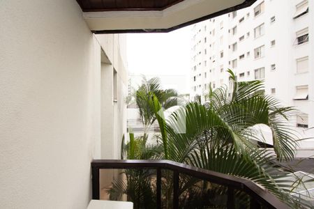 Sala varanda de apartamento para alugar com 1 quarto, 44m² em Indianópolis, São Paulo