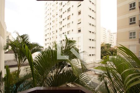 Sala varanda de apartamento para alugar com 1 quarto, 44m² em Indianópolis, São Paulo