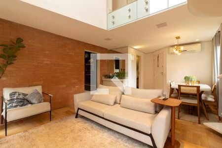 Sala de apartamento à venda com 2 quartos, 110m² em Vila Andrade, São Paulo