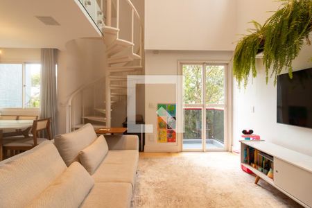 Sala de apartamento à venda com 2 quartos, 110m² em Vila Andrade, São Paulo