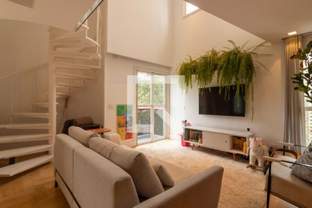 Sala de apartamento à venda com 2 quartos, 110m² em Vila Andrade, São Paulo