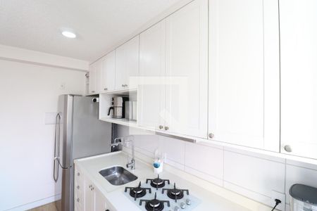 Apartamento para alugar com 40m², 2 quartos e sem vagaDetalhe da cozinha