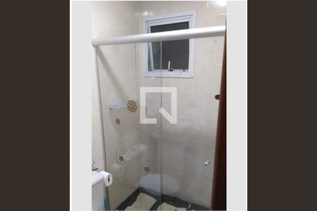 Banheiro de apartamento à venda com 2 quartos, 60m² em Vila Príncipe de Gales, Santo André