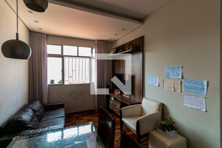 Sala de apartamento para alugar com 3 quartos, 72m² em Monsenhor Messias, Belo Horizonte