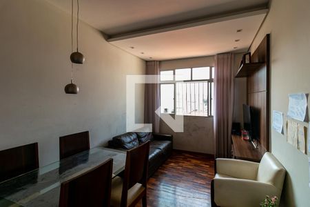 Sala de apartamento para alugar com 3 quartos, 72m² em Monsenhor Messias, Belo Horizonte