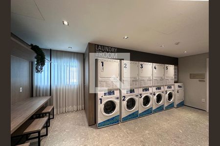 Studio à venda com 25m², 1 quarto e sem vagaLavanderia