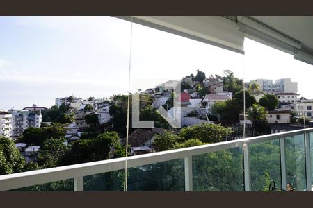 Apartamento para alugar com 78m², 2 quartos e 1 vagaVista - Varanda - Sala