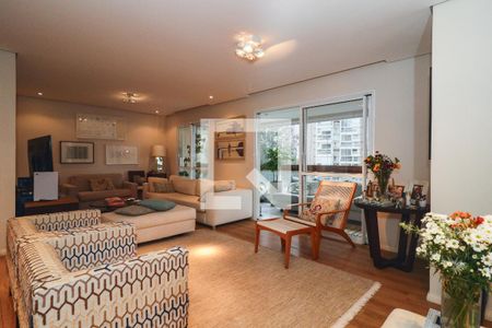 Sala de apartamento à venda com 3 quartos, 163m² em Vila Andrade, São Paulo