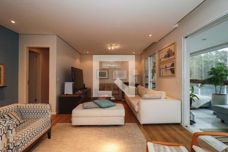 Sala de apartamento à venda com 3 quartos, 163m² em Vila Andrade, São Paulo