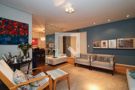 Sala de apartamento à venda com 3 quartos, 163m² em Vila Andrade, São Paulo