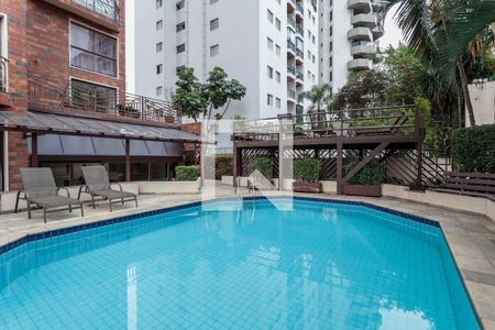 Área comum - Piscina de apartamento para alugar com 1 quarto, 68m² em Vila Nova Conceição, São Paulo