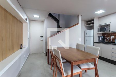 Apartamento para alugar com 68m², 1 quarto e 1 vaga Apartamento para alugar com 68m², 1 quarto e 1 vagaSala