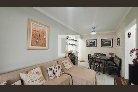 Sala de apartamento para alugar com 2 quartos, 80m² em Vila Caiçara, Praia Grande