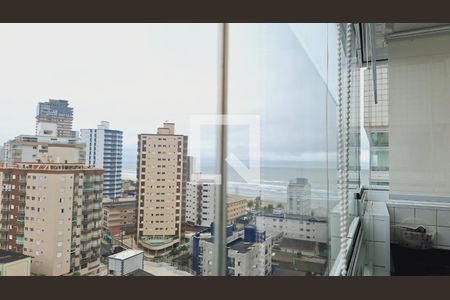 Vista da varanda de apartamento para alugar com 2 quartos, 80m² em Vila Caiçara, Praia Grande