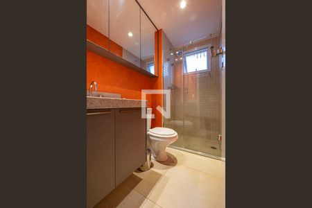 Studio para alugar com 34m², 1 quarto e 1 vaga Studio para alugar com 34m², 1 quarto e 1 vagaBanheiro