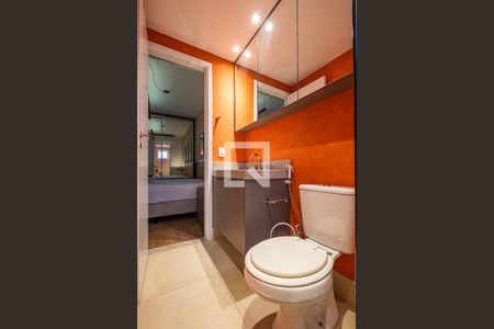 Studio para alugar com 34m², 1 quarto e 1 vaga Studio para alugar com 34m², 1 quarto e 1 vagaBanheiro