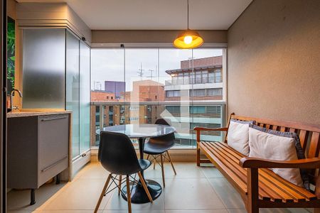 Studio para alugar com 34m², 1 quarto e 1 vaga Studio para alugar com 34m², 1 quarto e 1 vagaStudio - Varanda