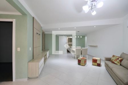 Sala de apartamento para alugar com 4 quartos, 158m² em Barra Funda, Guarujá