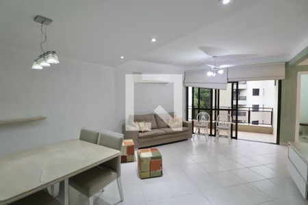 Sala de apartamento para alugar com 4 quartos, 158m² em Barra Funda, Guarujá