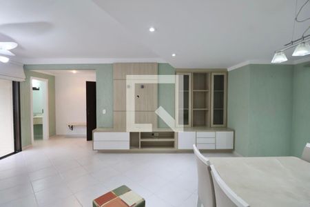 Sala de apartamento para alugar com 4 quartos, 158m² em Barra Funda, Guarujá
