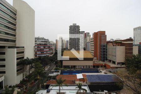 Vista da Varanda de kitnet/studio para alugar com 1 quarto, 39m² em Vila Olímpia, São Paulo