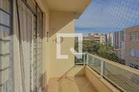 Sacada/Sala de apartamento à venda com 3 quartos, 107m² em Cruzeiro, Belo Horizonte