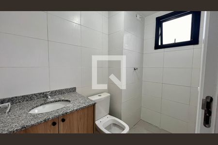 Studio para alugar com 27m², 1 quarto e sem vaga Studio para alugar com 27m², 1 quarto e sem vagaBanheiro da Suíte