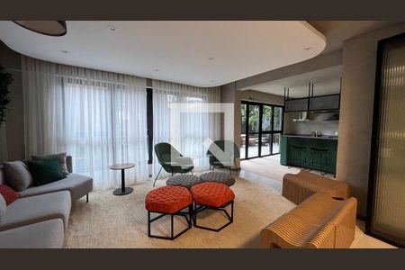 Studio para alugar com 27m², 1 quarto e sem vaga Studio para alugar com 27m², 1 quarto e sem vagaÁrea comum - Salão de festas