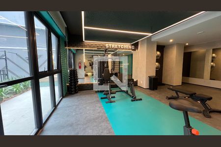 Studio para alugar com 27m², 1 quarto e sem vaga Studio para alugar com 27m², 1 quarto e sem vagaAcademia