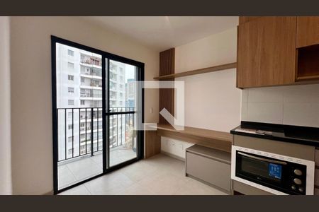 Studio para alugar com 27m², 1 quarto e sem vaga Studio para alugar com 27m², 1 quarto e sem vagaSala