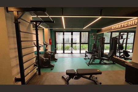 Studio para alugar com 27m², 1 quarto e sem vaga Studio para alugar com 27m², 1 quarto e sem vagaAcademia