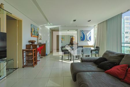Sala de apartamento para alugar com 3 quartos, 83m² em Cruzeiro, Belo Horizonte
