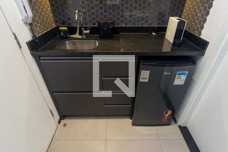 Studio à venda com 33m², 1 quarto e sem vagaCozinha