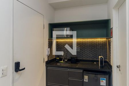 Studio à venda com 33m², 1 quarto e sem vagaCozinha