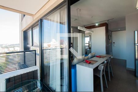 Varanda de kitnet/studio para alugar com 1 quarto, 35m² em Sumarezinho, São Paulo