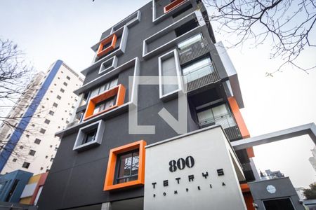 Studio para alugar com 32m², 1 quarto e 1 vagaFachada